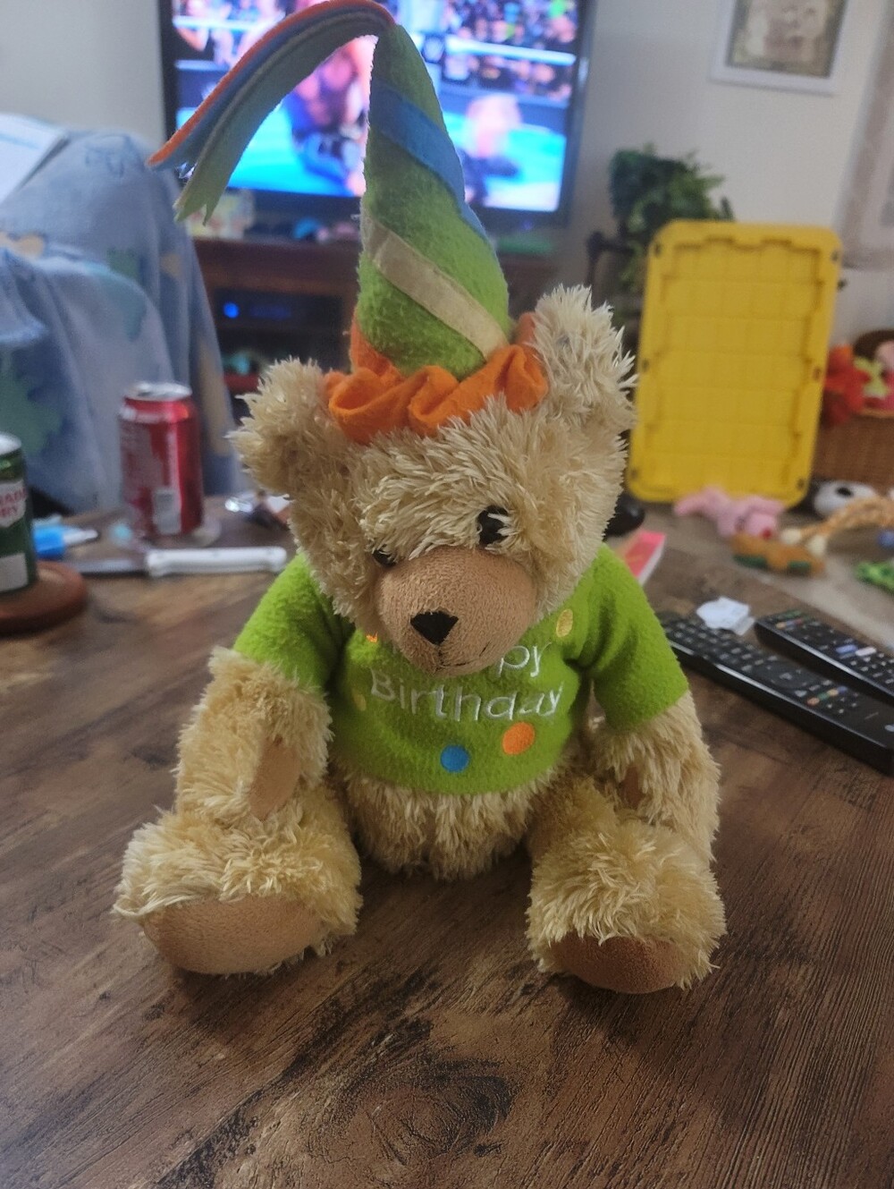 Mrs. Fields Happy Birthday Teddy Bear